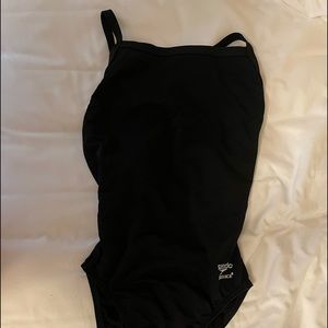 Black one piece speedo swimsuit. New with tags!